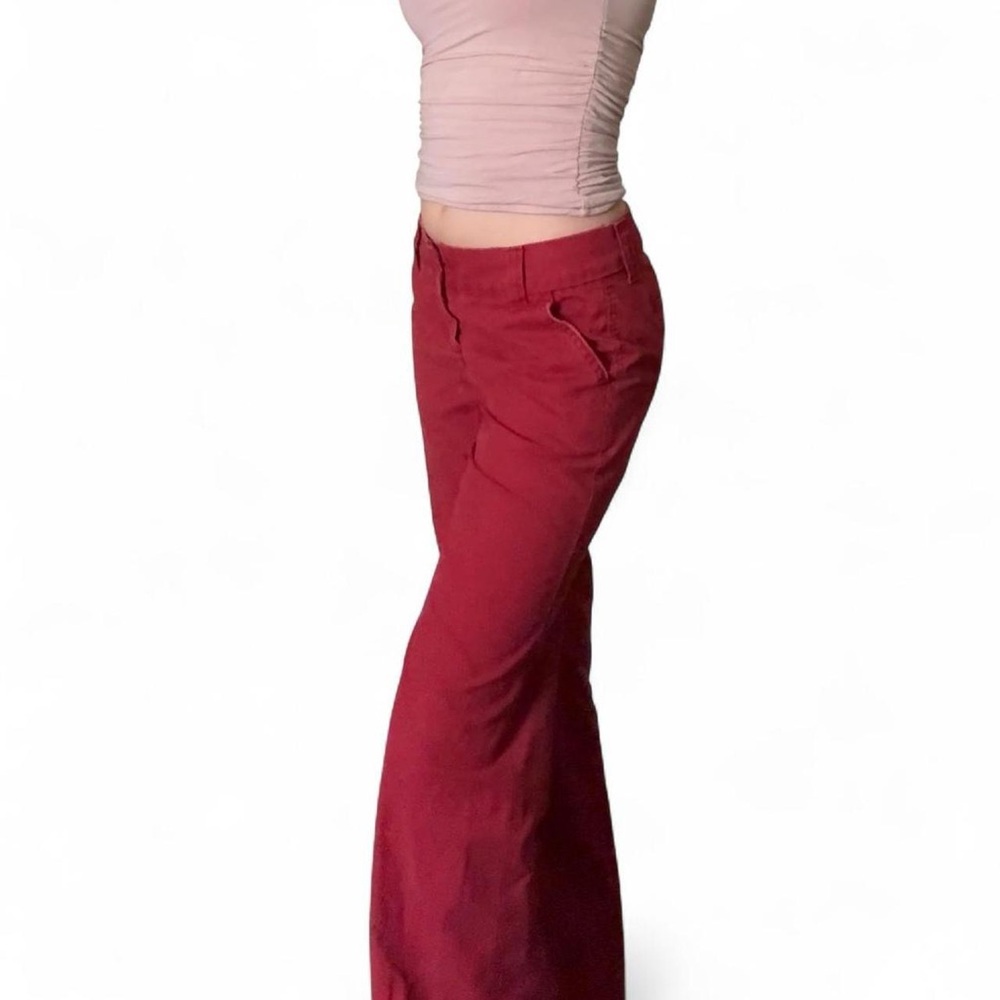 Favorite Chinos Red Bootcut Chinos